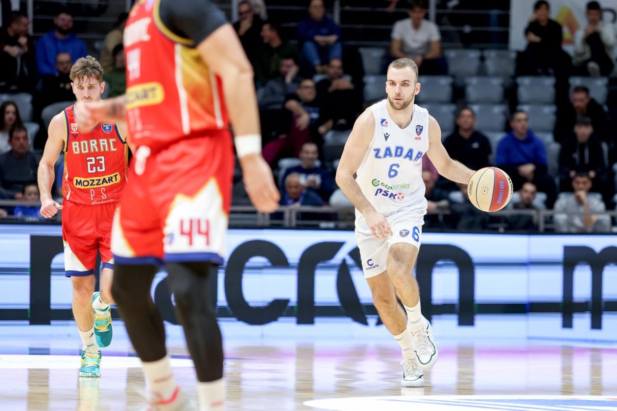 Zadar: Zadar i Borac odigrali prvu utakmicu play-out dijela AdmiralBet ABA lige