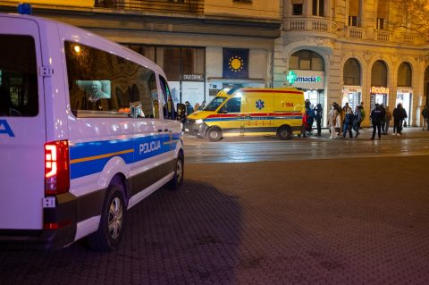 Zagreb: Policija osigurava prostor oko Jelačićeva trga nakon masovne tučnjave