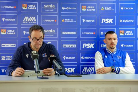 Zadar: Konferencija za medije KK Zadar uoči utakmice ABA lige protiv FMP-a