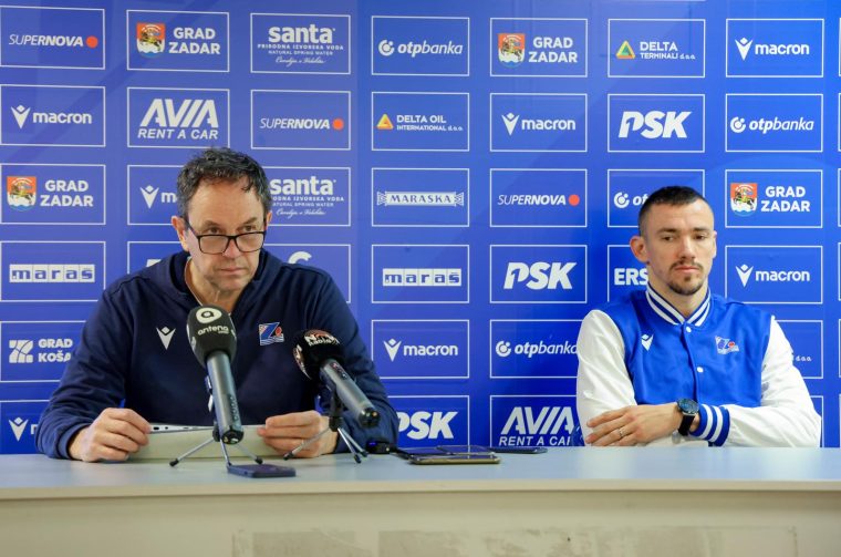 Zadar: Konferencija za medije KK Zadar uoči utakmice ABA lige protiv FMP-a