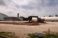 Radovi na izgradnji vanjskog bazena u sklopu Športskog centra Višnjik