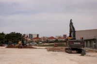 Radovi na izgradnji vanjskog bazena u sklopu Športskog centra Višnjik