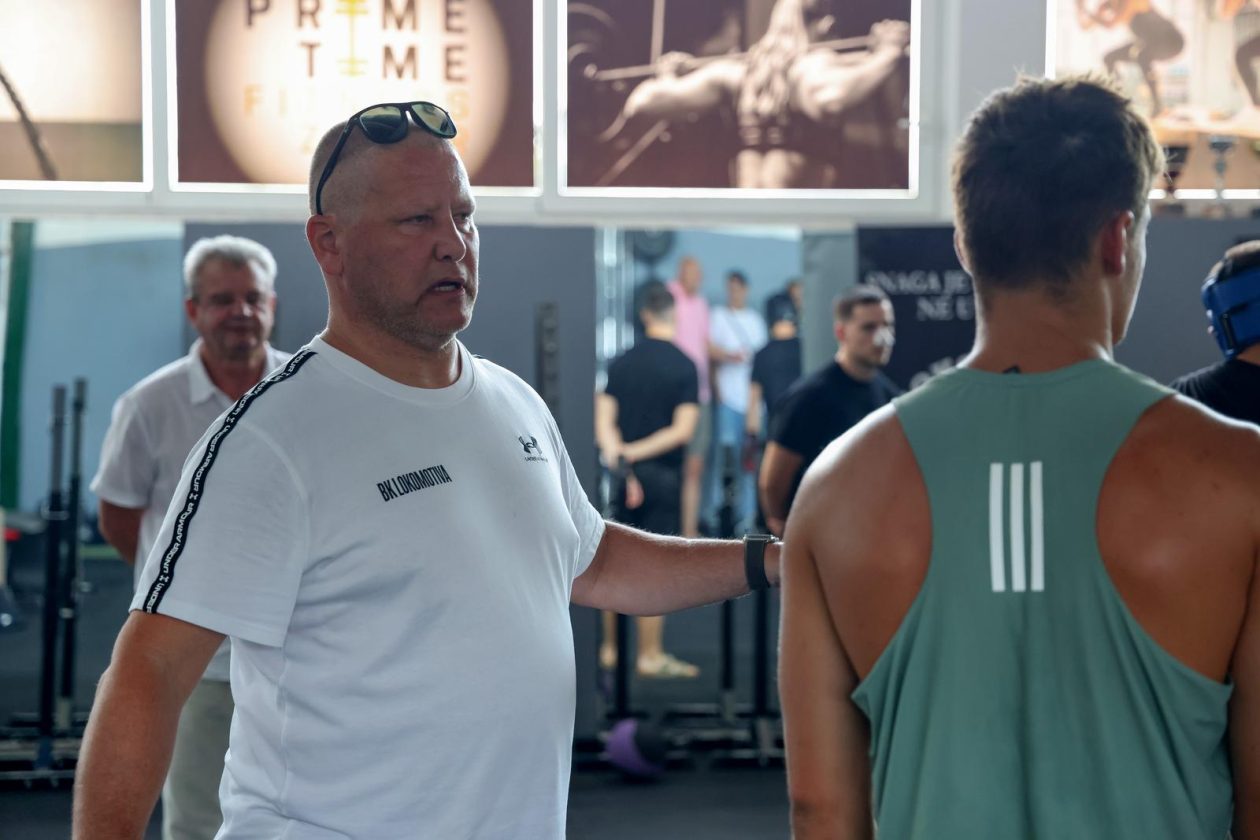 Trening  uoči odlaska hrvatske boksačke reprezentacije na Svjetsko prvenstvo