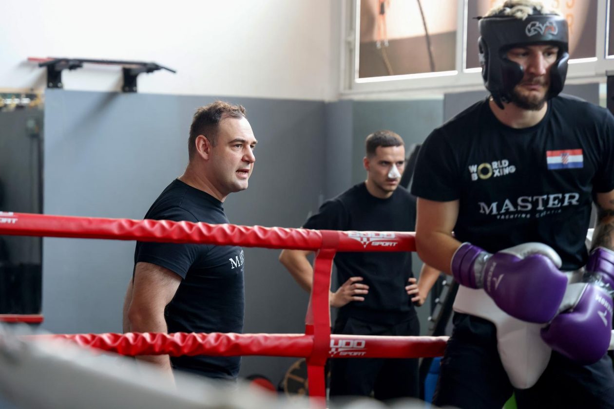 Trening  uoči odlaska hrvatske boksačke reprezentacije na Svjetsko prvenstvo