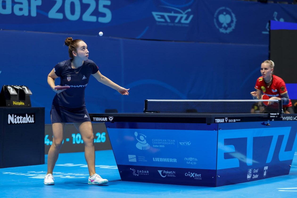 Zadar: Europsko prvenstvo u stolnom tenisu: Njemačka – Srbija (žene) Zadar: Europsko prvenstvo u stolnom tenisu: Njemačka – Srbija (žene)