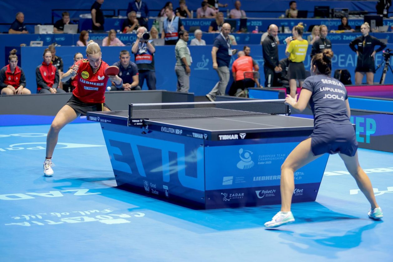 Zadar: Europsko prvenstvo u stolnom tenisu: Njemačka – Srbija (žene) Zadar: Europsko prvenstvo u stolnom tenisu: Njemačka – Srbija (žene)