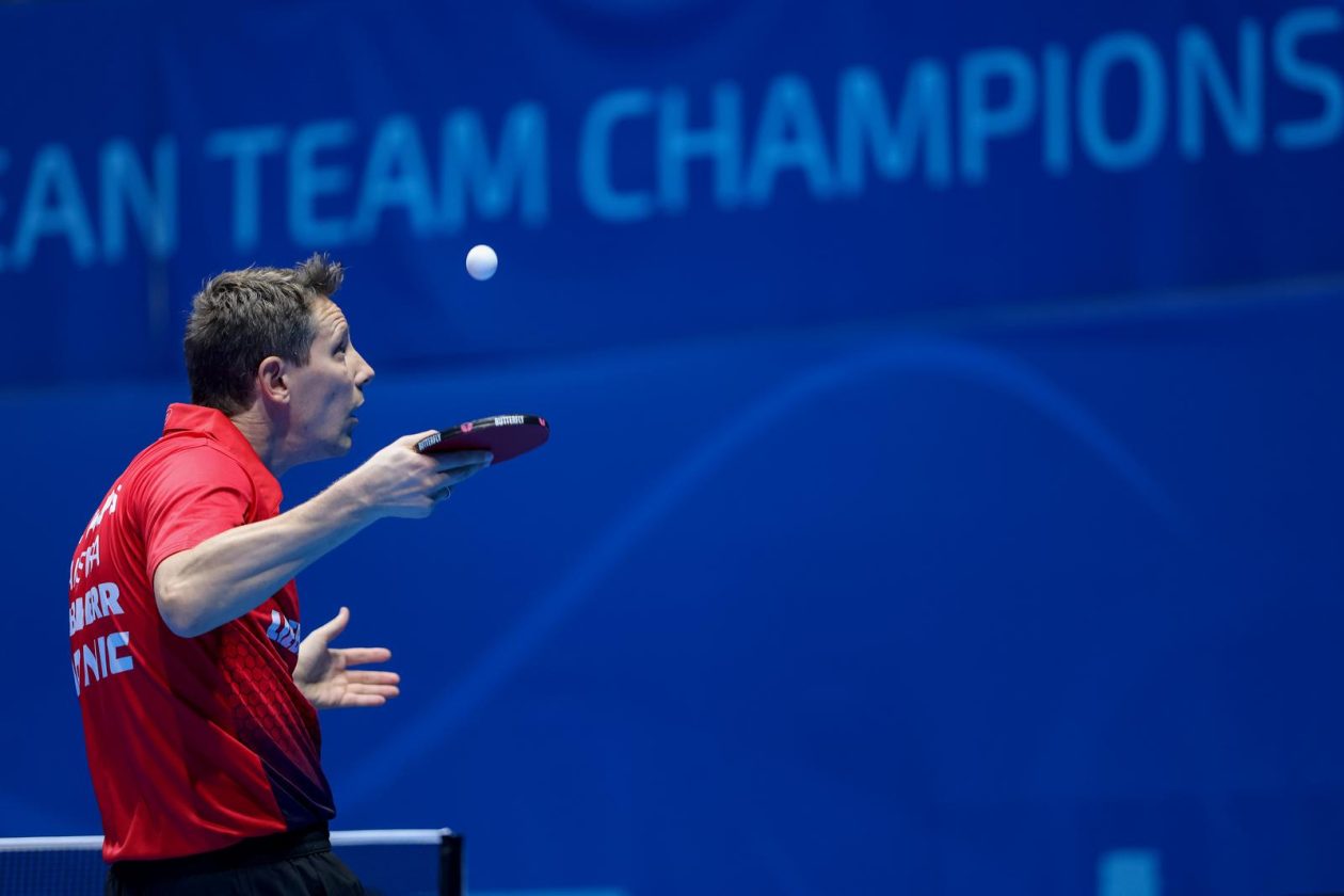 Zadar: Europsko ekipno prvenstvo u stolnom tenisu: Hrvatska – Austrija Zadar: Europsko ekipno prvenstvo u stolnom tenisu: Hrvatska – Austrija