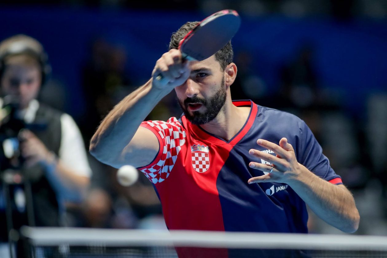 Zadar: Europsko ekipno prvenstvo u stolnom tenisu: Hrvatska – Austrija Zadar: Europsko ekipno prvenstvo u stolnom tenisu: Hrvatska – Austrija