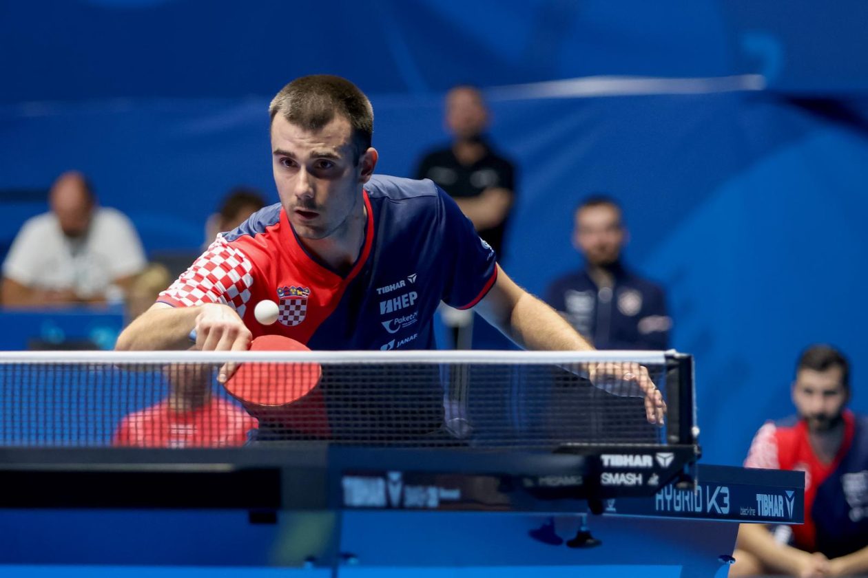 Zadar: Europsko ekipno prvenstvo u stolnom tenisu: Hrvatska – Austrija Zadar: Europsko ekipno prvenstvo u stolnom tenisu: Hrvatska – Austrija