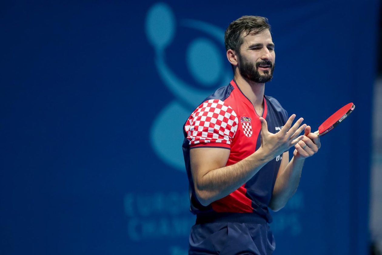 Zadar: Europsko ekipno prvenstvo u stolnom tenisu: Hrvatska – Austrija Zadar: Europsko ekipno prvenstvo u stolnom tenisu: Hrvatska – Austrija