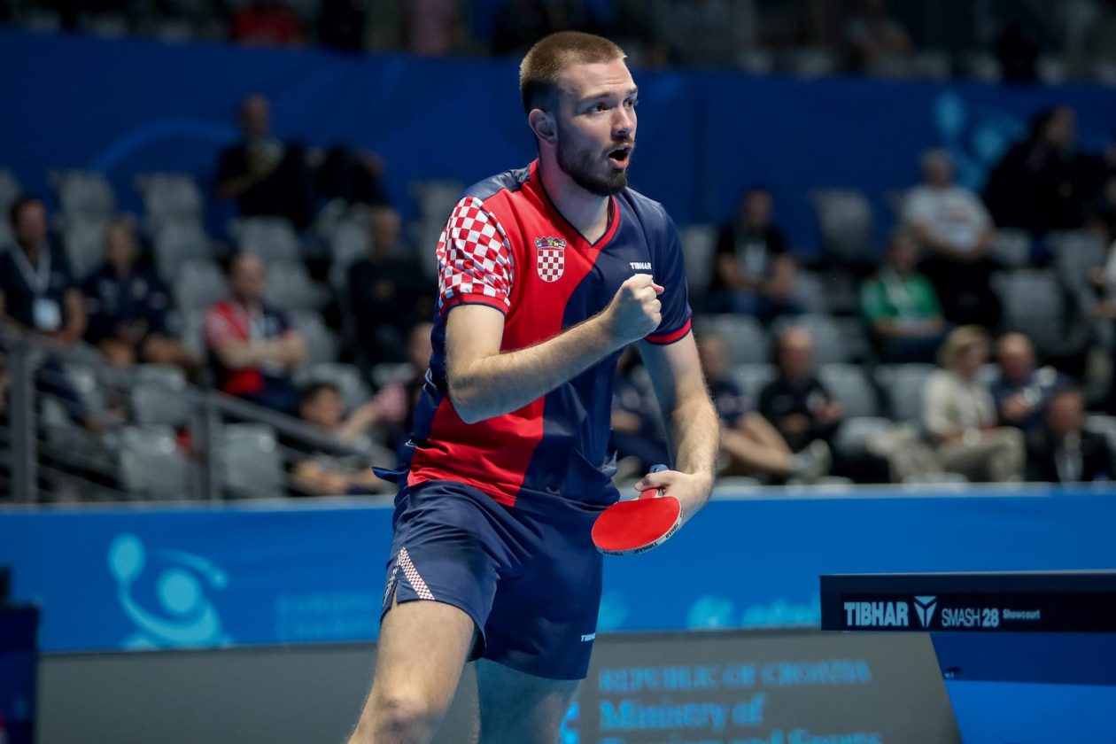 Zadar: Europsko ekipno prvenstvo u stolnom tenisu: Hrvatska – Austrija Zadar: Europsko ekipno prvenstvo u stolnom tenisu: Hrvatska – Austrija