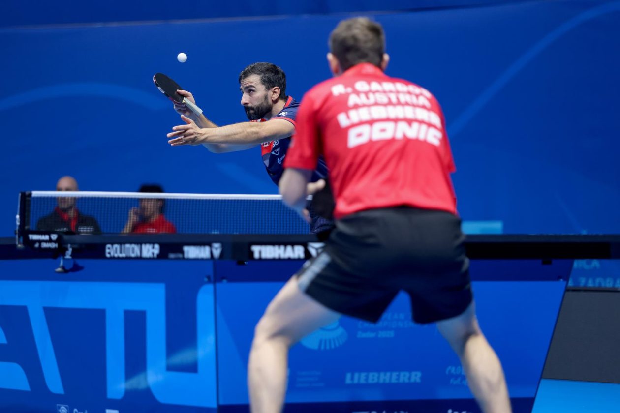 Zadar: Europsko ekipno prvenstvo u stolnom tenisu: Hrvatska – Austrija Zadar: Europsko ekipno prvenstvo u stolnom tenisu: Hrvatska – Austrija