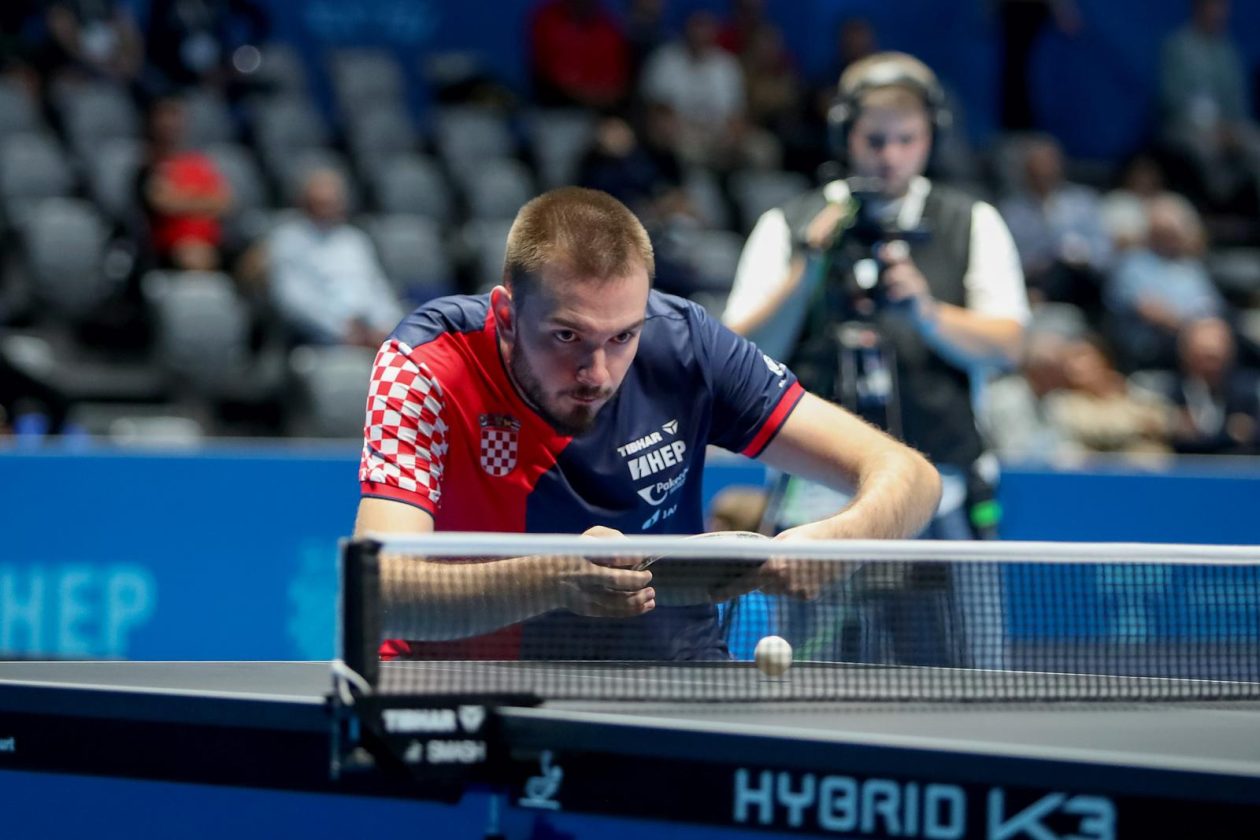 Zadar: Europsko ekipno prvenstvo u stolnom tenisu: Hrvatska – Austrija Zadar: Europsko ekipno prvenstvo u stolnom tenisu: Hrvatska – Austrija