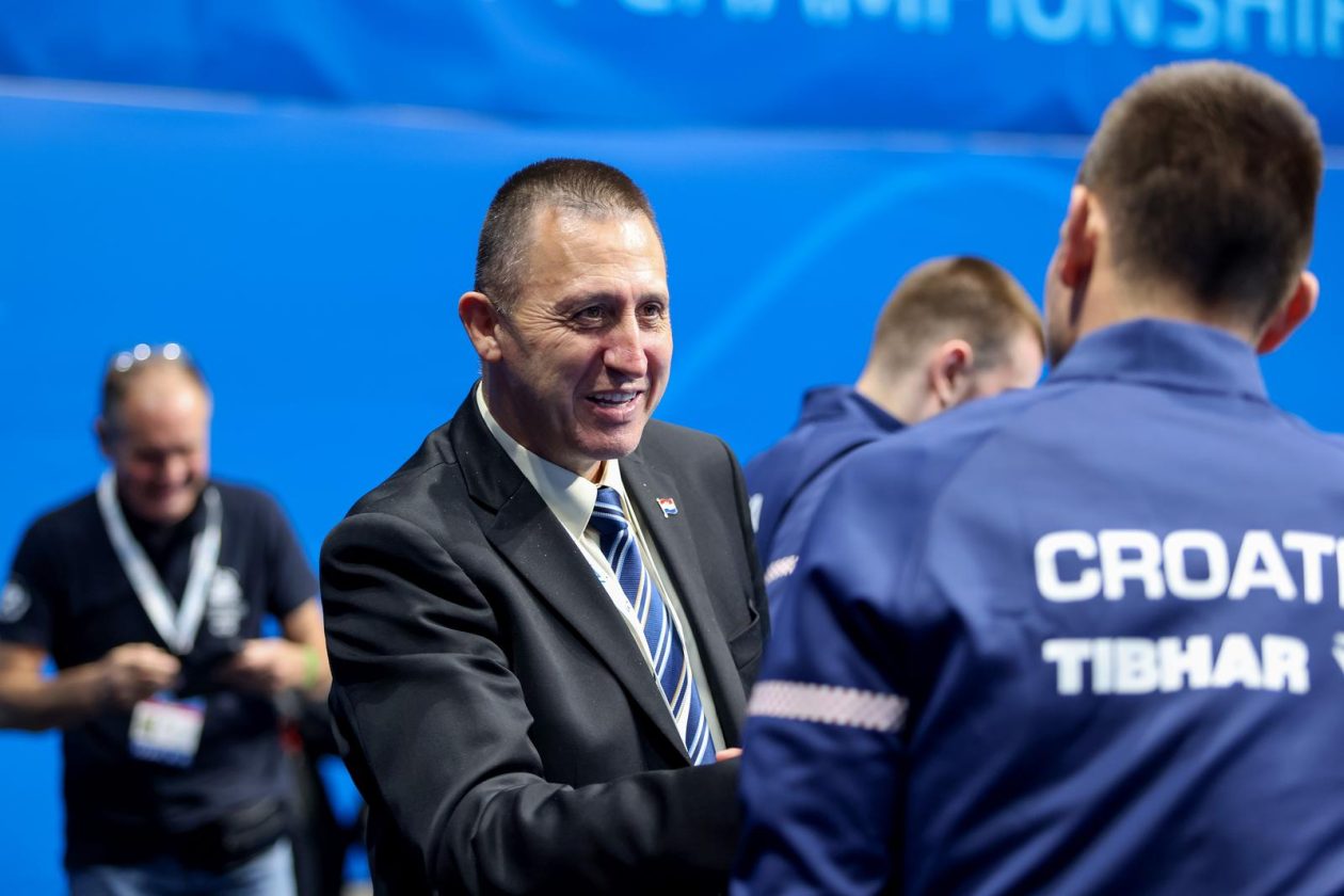 Zadar: Europsko ekipno prvenstvo u stolnom tenisu: Hrvatska – Austrija Zadar: Europsko ekipno prvenstvo u stolnom tenisu: Hrvatska – Austrija