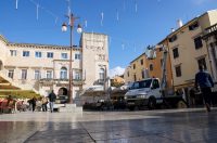 Blagdanski ukrasi u gradu Zadru