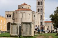 Zadar: Velik broj stranih gostiju u centru grada