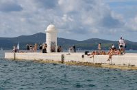 Zadar: Velik broj stranih gostiju u centru grada