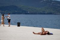 Zadar: Velik broj stranih gostiju u centru grada