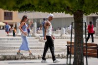 Zadar: Velik broj stranih gostiju u centru grada