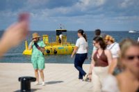 Zadar: Velik broj stranih gostiju u centru grada