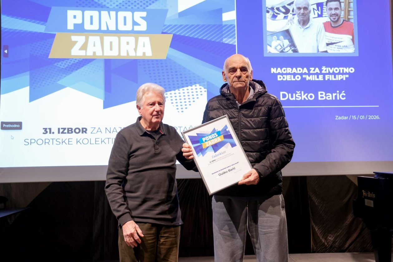 Zadar: 31. dodjela nagrada najboljim sportašima u 2025. godini