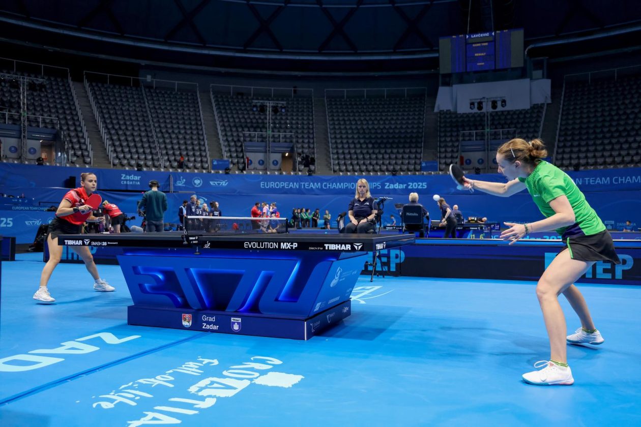 Europsko ekipno prvenstvo u stolnom tenisu: Grčka-Slovenija Europsko ekipno prvenstvo u stolnom tenisu: Grčka-Slovenija