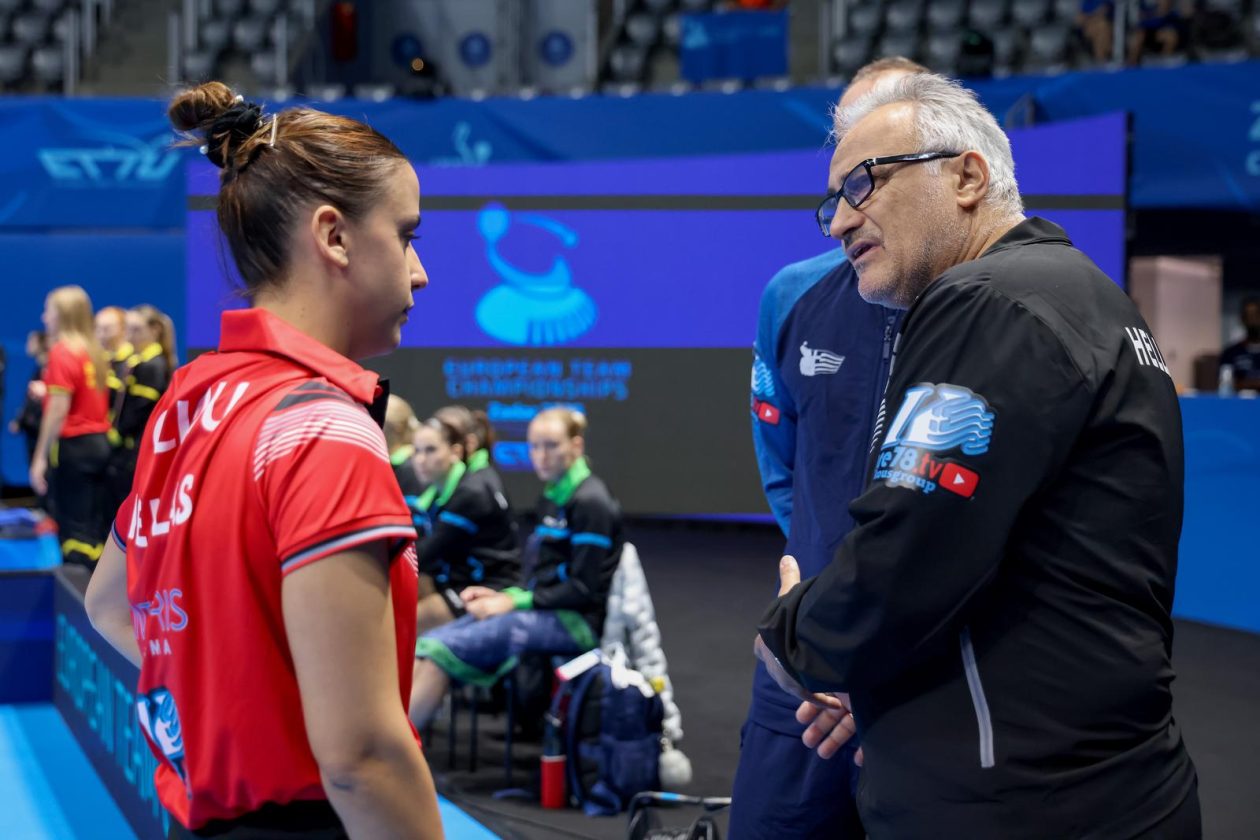 Europsko ekipno prvenstvo u stolnom tenisu: Grčka-Slovenija Europsko ekipno prvenstvo u stolnom tenisu: Grčka-Slovenija