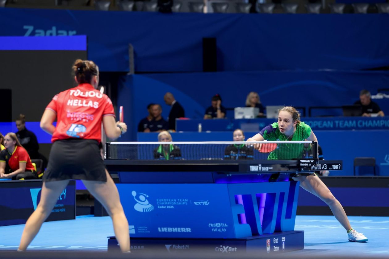 Europsko ekipno prvenstvo u stolnom tenisu: Grčka-Slovenija Europsko ekipno prvenstvo u stolnom tenisu: Grčka-Slovenija