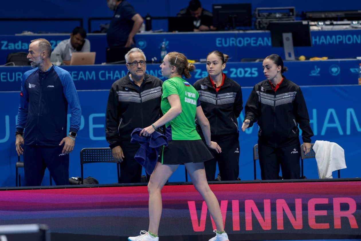 Europsko ekipno prvenstvo u stolnom tenisu: Grčka-Slovenija Europsko ekipno prvenstvo u stolnom tenisu: Grčka-Slovenija