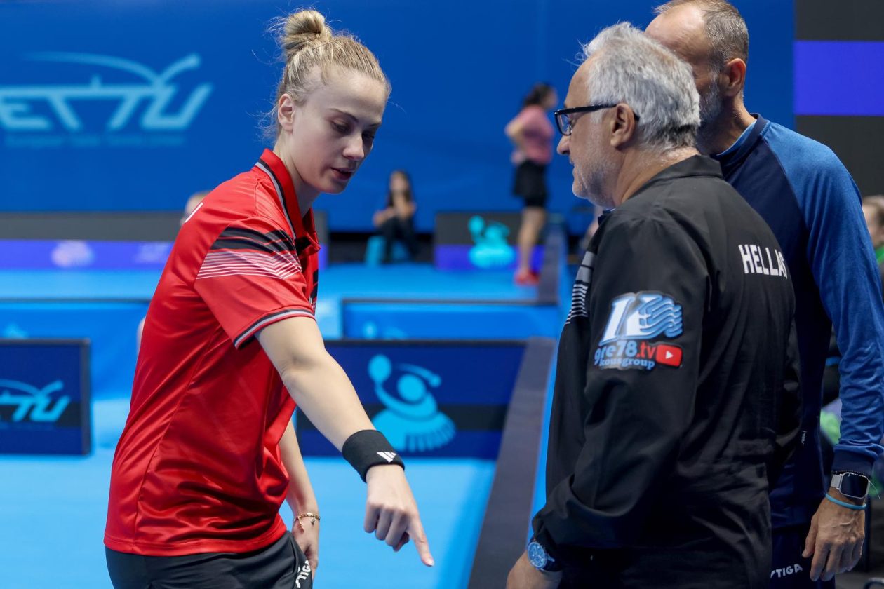 Europsko ekipno prvenstvo u stolnom tenisu: Grčka-Slovenija Europsko ekipno prvenstvo u stolnom tenisu: Grčka-Slovenija