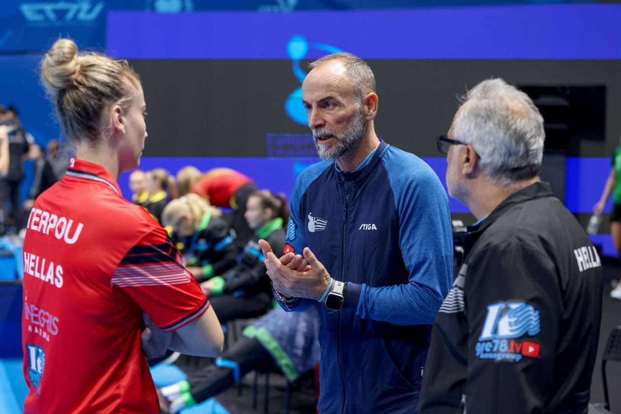 Europsko ekipno prvenstvo u stolnom tenisu: Grčka-Slovenija Europsko ekipno prvenstvo u stolnom tenisu: Grčka-Slovenija