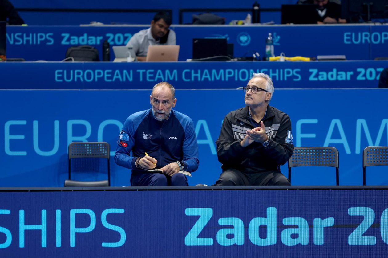 Europsko ekipno prvenstvo u stolnom tenisu: Grčka-Slovenija Europsko ekipno prvenstvo u stolnom tenisu: Grčka-Slovenija