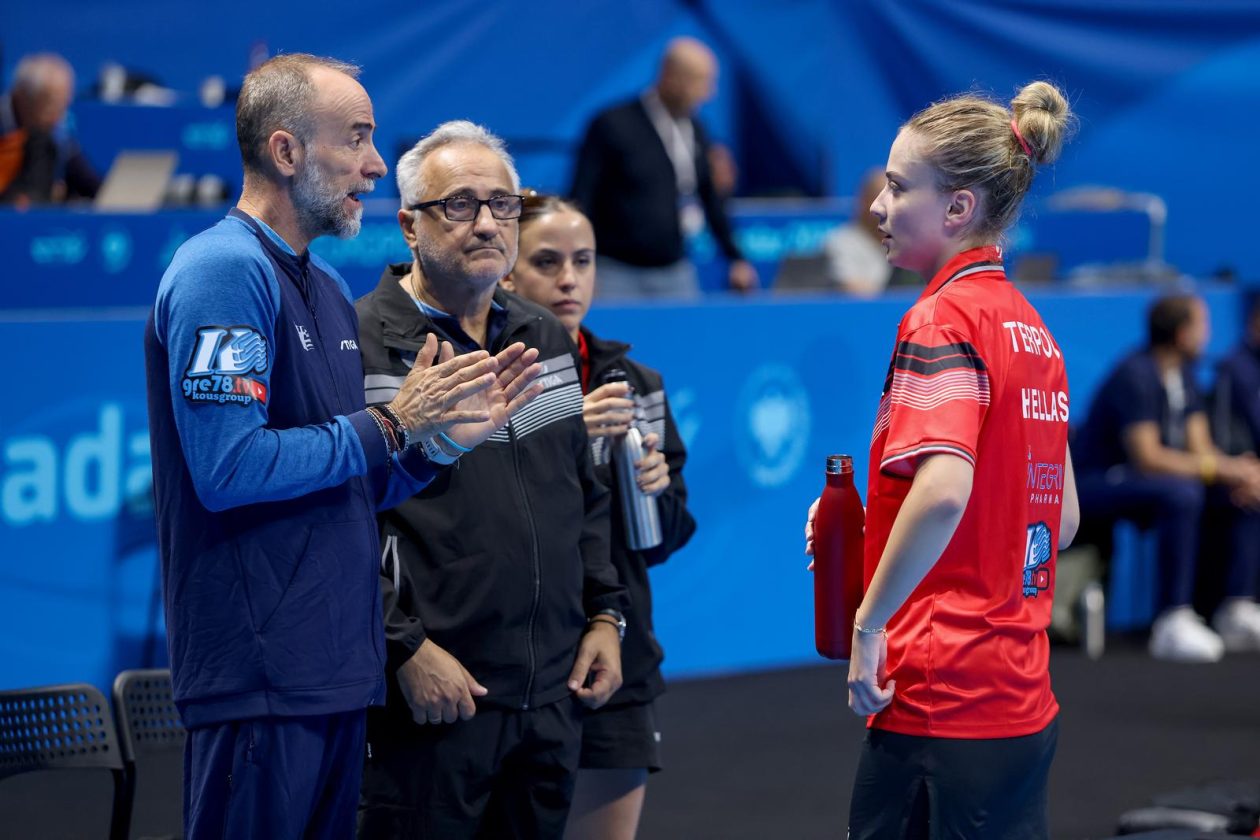 Europsko ekipno prvenstvo u stolnom tenisu: Grčka-Slovenija Europsko ekipno prvenstvo u stolnom tenisu: Grčka-Slovenija