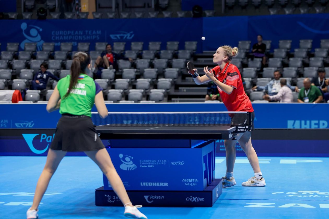 Europsko ekipno prvenstvo u stolnom tenisu: Grčka-Slovenija Europsko ekipno prvenstvo u stolnom tenisu: Grčka-Slovenija