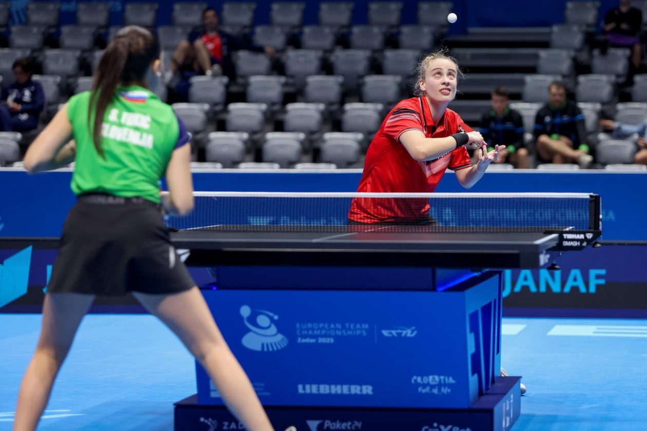 Europsko ekipno prvenstvo u stolnom tenisu: Grčka-Slovenija Europsko ekipno prvenstvo u stolnom tenisu: Grčka-Slovenija