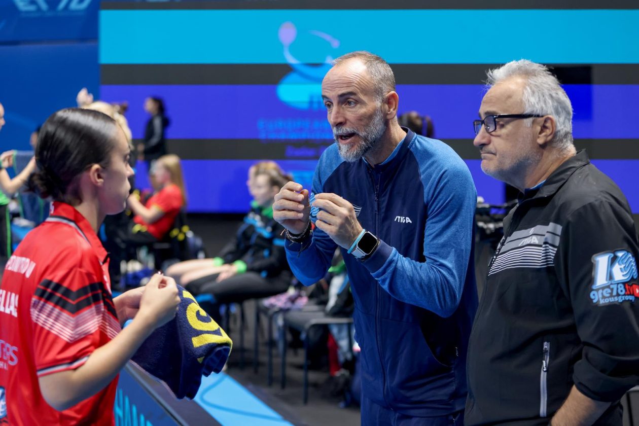 Europsko ekipno prvenstvo u stolnom tenisu: Grčka-Slovenija Europsko ekipno prvenstvo u stolnom tenisu: Grčka-Slovenija