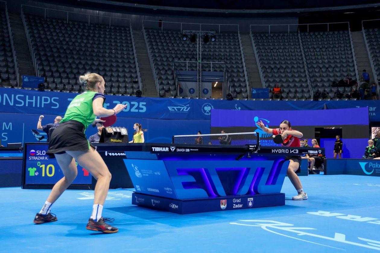 Europsko ekipno prvenstvo u stolnom tenisu: Grčka-Slovenija Europsko ekipno prvenstvo u stolnom tenisu: Grčka-Slovenija