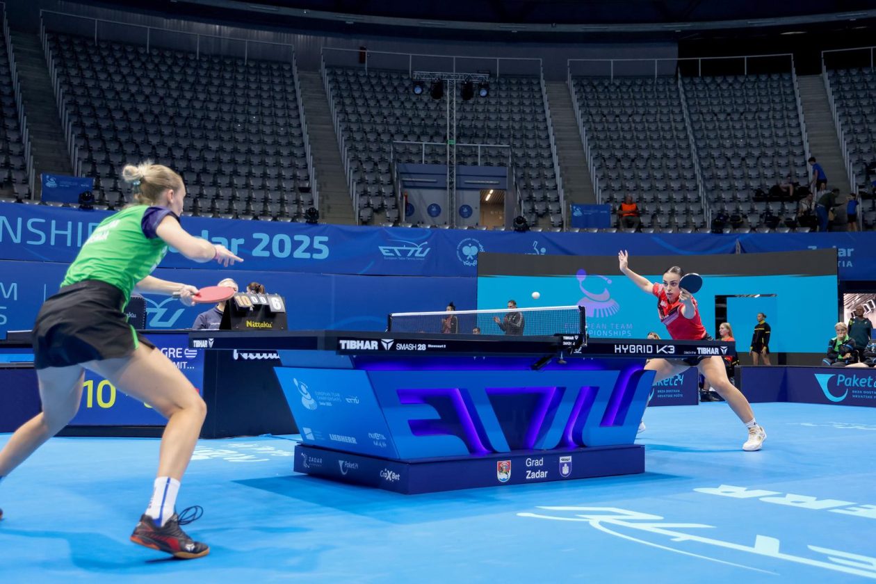 Europsko ekipno prvenstvo u stolnom tenisu: Grčka-Slovenija Europsko ekipno prvenstvo u stolnom tenisu: Grčka-Slovenija