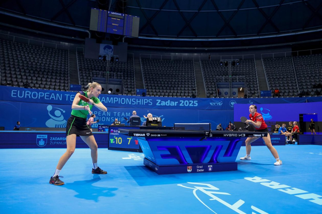 Europsko ekipno prvenstvo u stolnom tenisu: Grčka-Slovenija Europsko ekipno prvenstvo u stolnom tenisu: Grčka-Slovenija