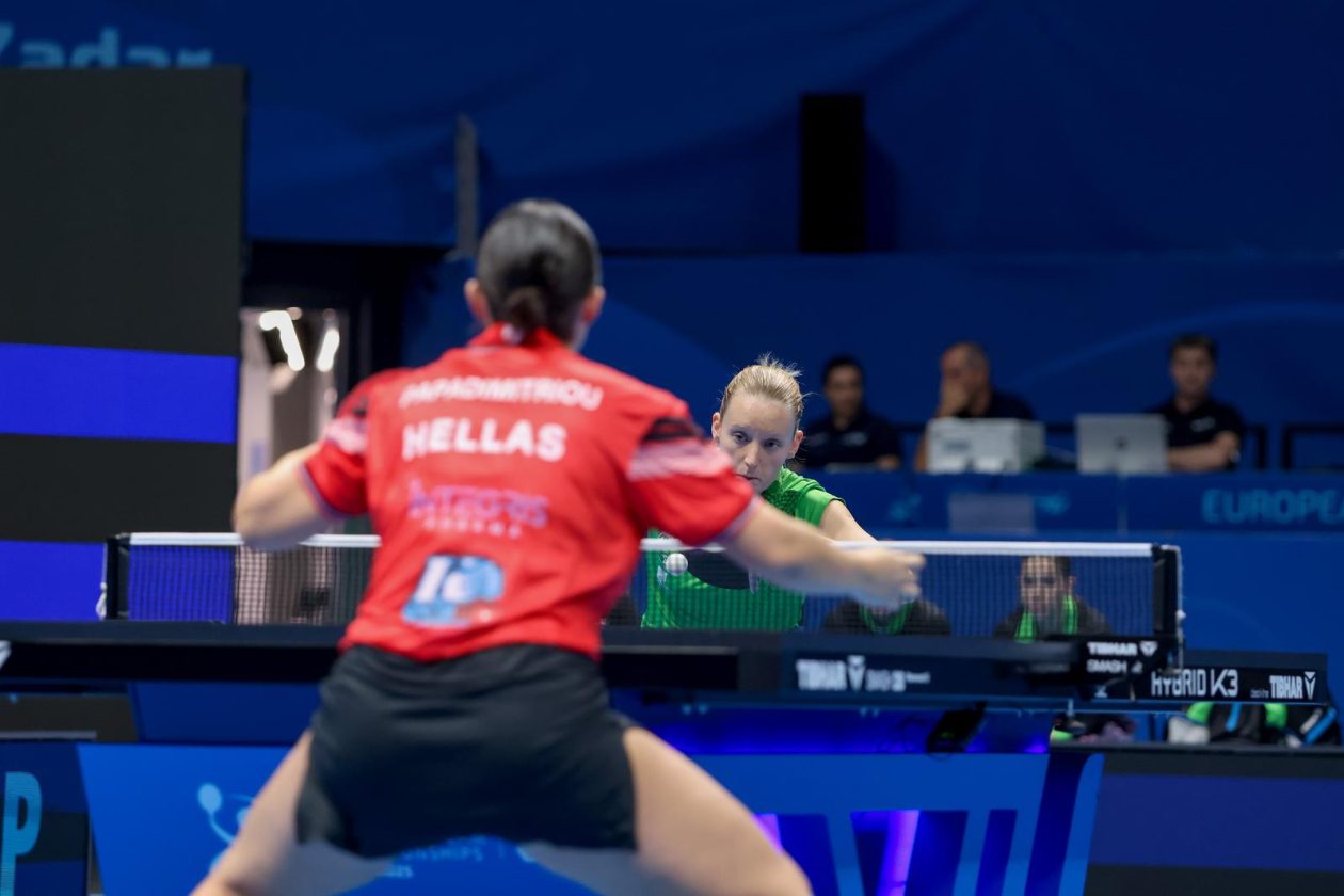 Europsko ekipno prvenstvo u stolnom tenisu: Grčka-Slovenija Europsko ekipno prvenstvo u stolnom tenisu: Grčka-Slovenija