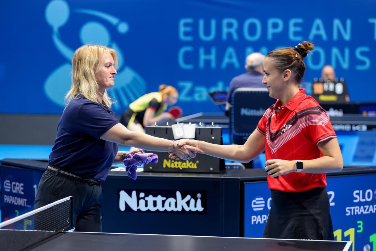 Europsko ekipno prvenstvo u stolnom tenisu: Grčka-Slovenija Europsko ekipno prvenstvo u stolnom tenisu: Grčka-Slovenija