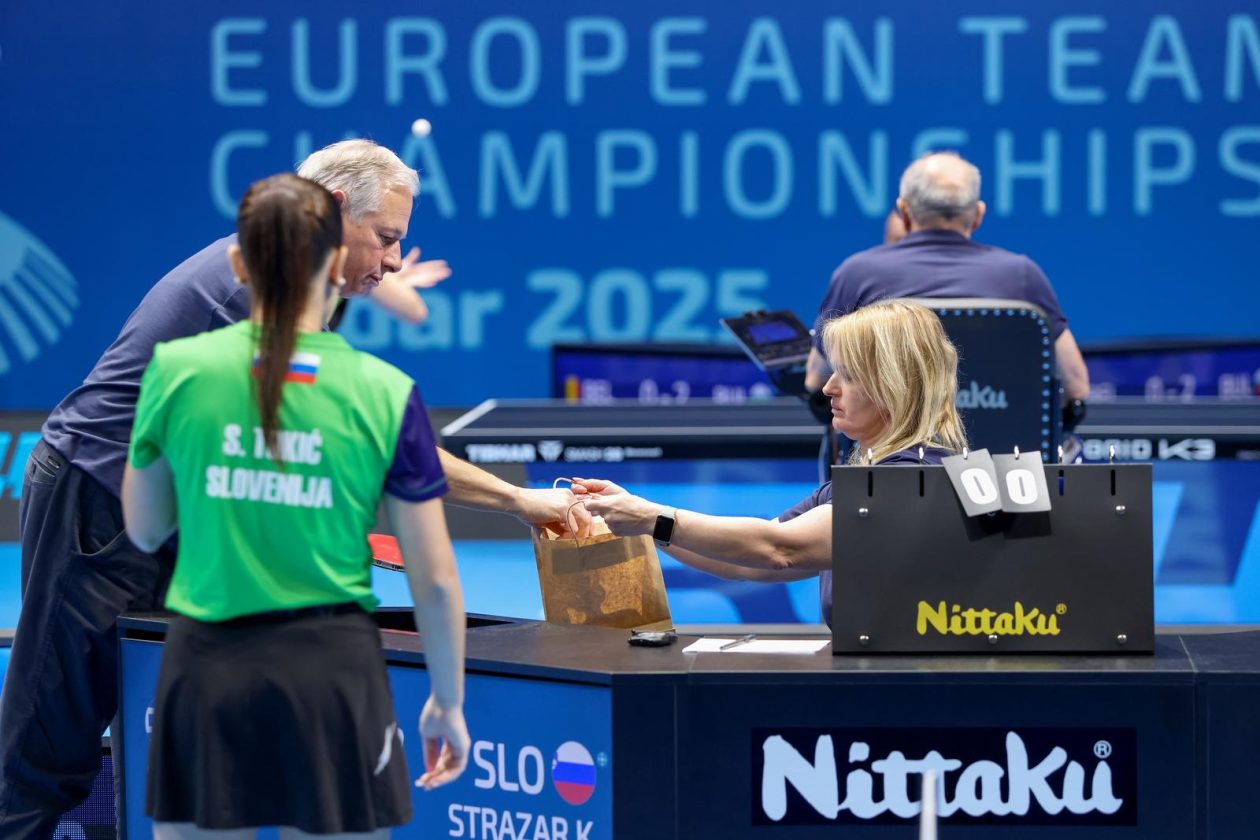 Europsko ekipno prvenstvo u stolnom tenisu: Grčka-Slovenija Europsko ekipno prvenstvo u stolnom tenisu: Grčka-Slovenija