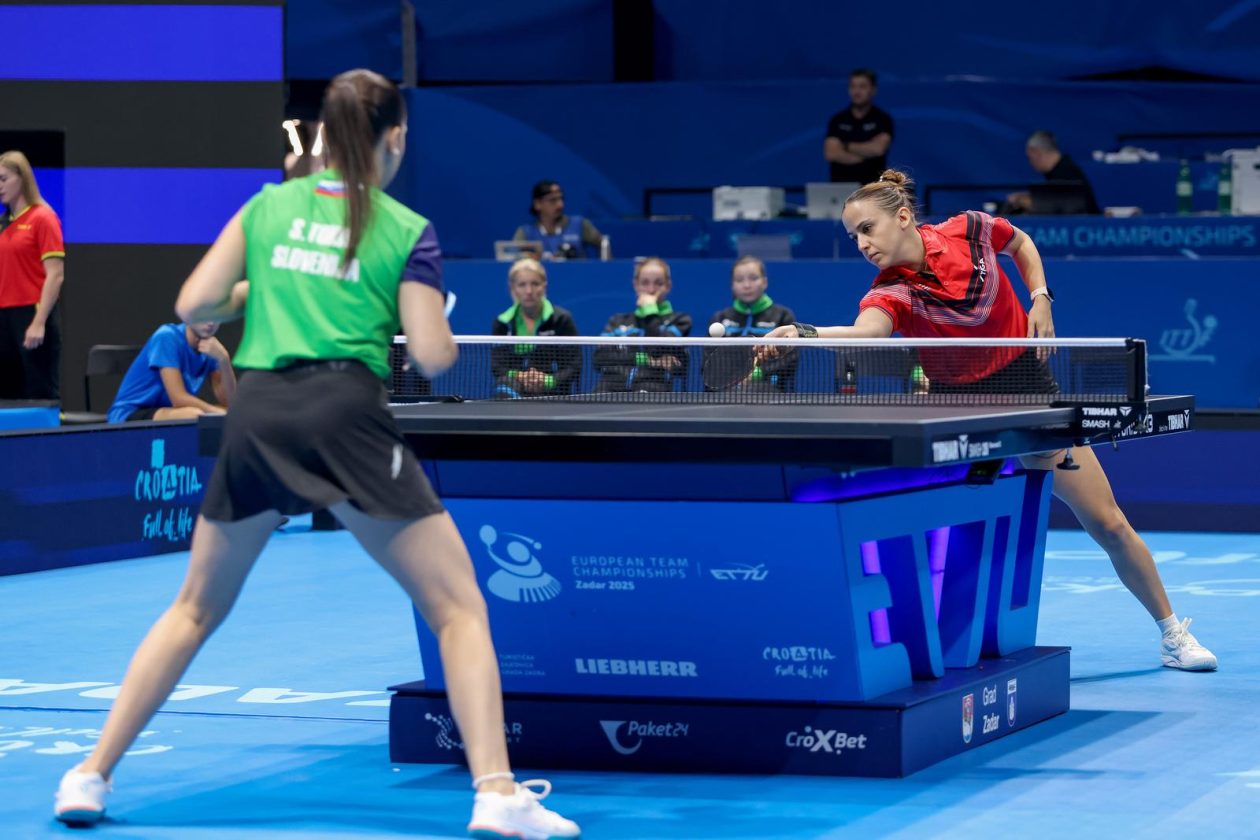 Europsko ekipno prvenstvo u stolnom tenisu: Grčka-Slovenija Europsko ekipno prvenstvo u stolnom tenisu: Grčka-Slovenija