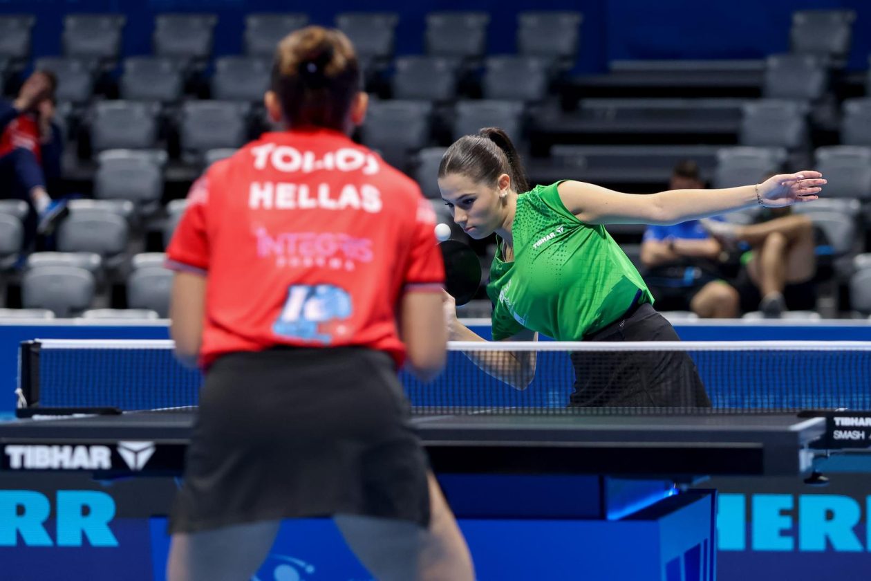 Europsko ekipno prvenstvo u stolnom tenisu: Grčka-Slovenija Europsko ekipno prvenstvo u stolnom tenisu: Grčka-Slovenija