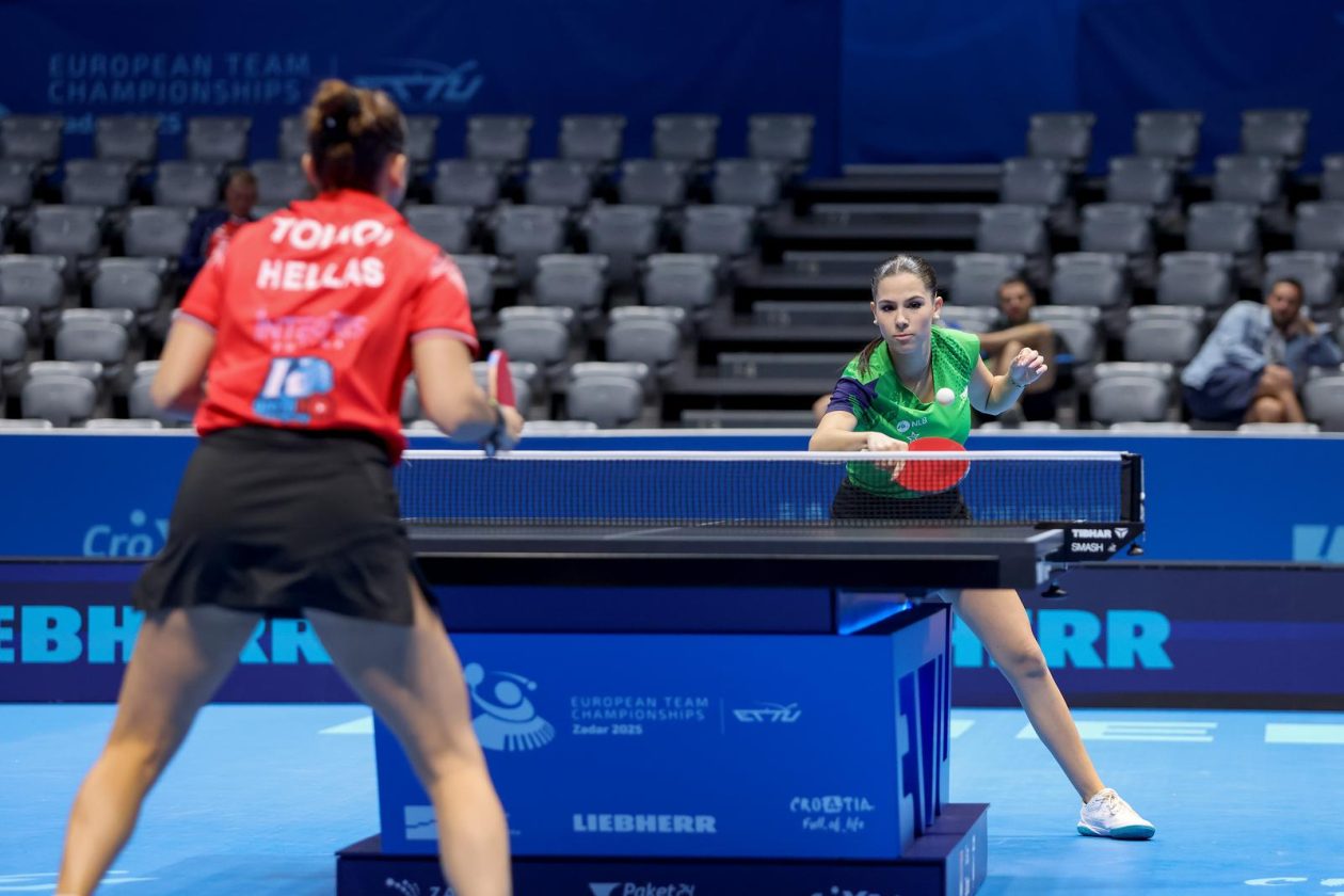 Europsko ekipno prvenstvo u stolnom tenisu: Grčka-Slovenija Europsko ekipno prvenstvo u stolnom tenisu: Grčka-Slovenija