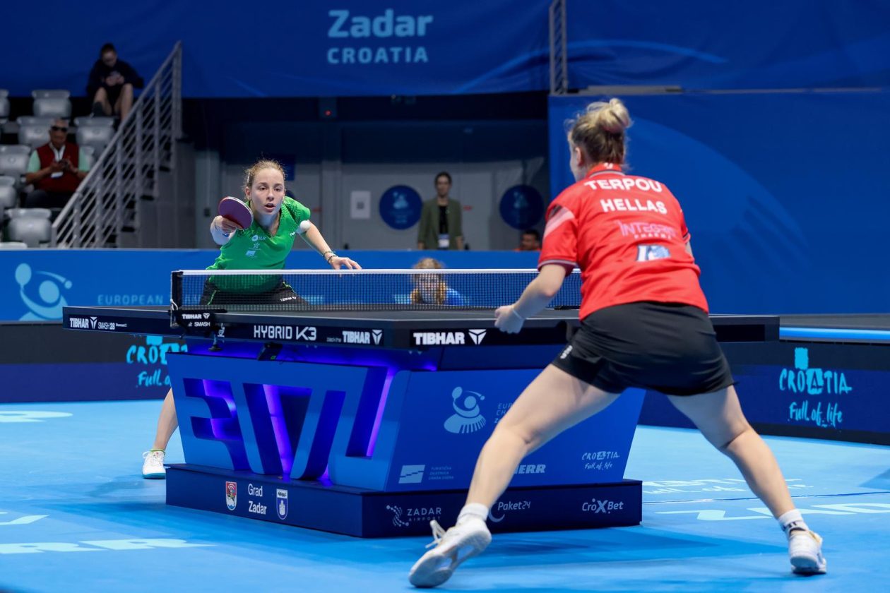 Europsko ekipno prvenstvo u stolnom tenisu: Grčka-Slovenija Europsko ekipno prvenstvo u stolnom tenisu: Grčka-Slovenija