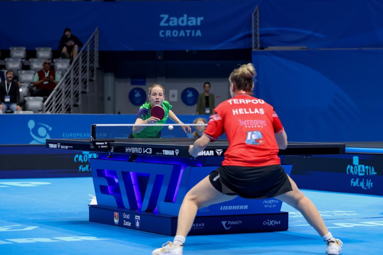 Europsko ekipno prvenstvo u stolnom tenisu: Grčka-Slovenija Europsko ekipno prvenstvo u stolnom tenisu: Grčka-Slovenija
