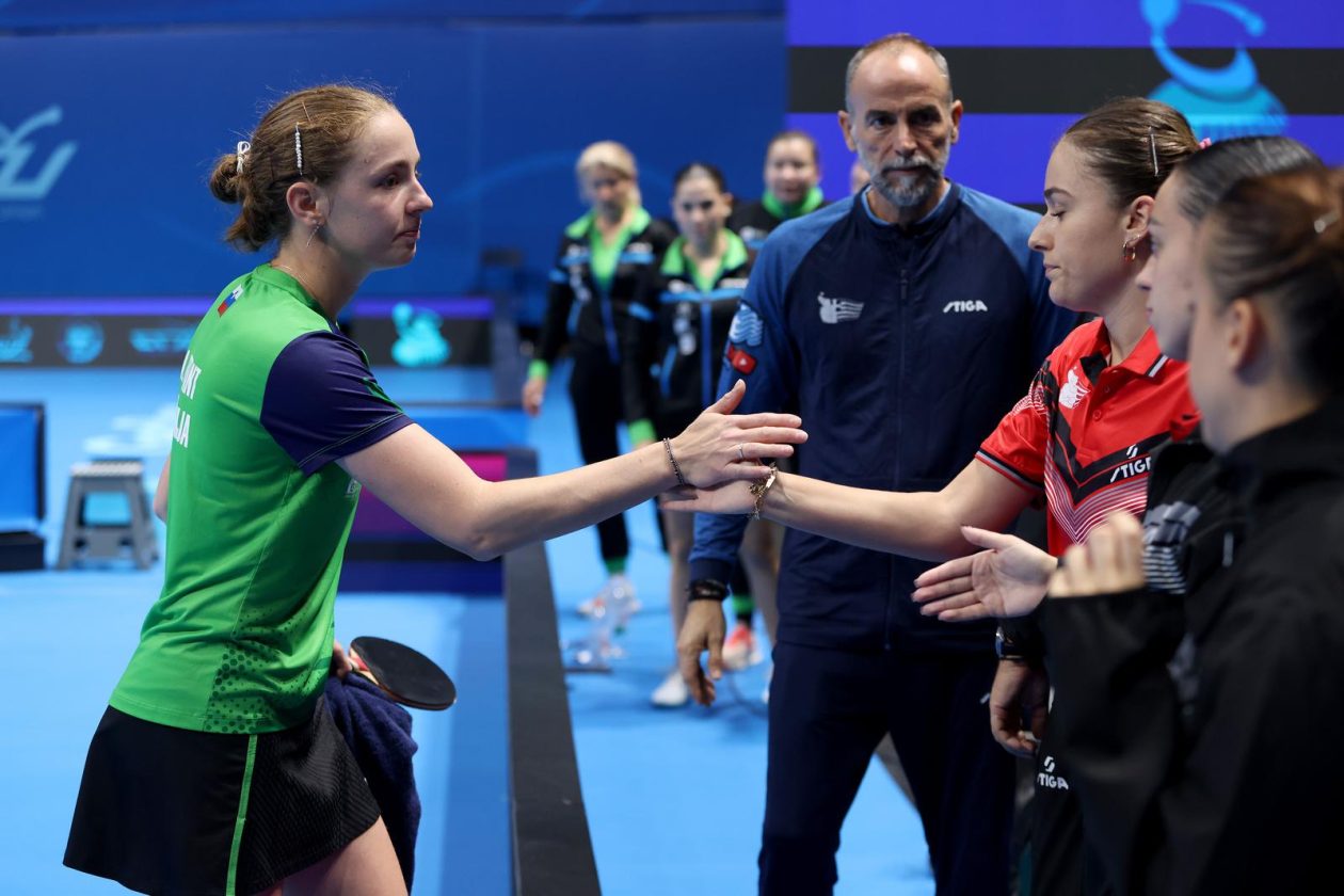 Europsko ekipno prvenstvo u stolnom tenisu: Grčka-Slovenija Europsko ekipno prvenstvo u stolnom tenisu: Grčka-Slovenija