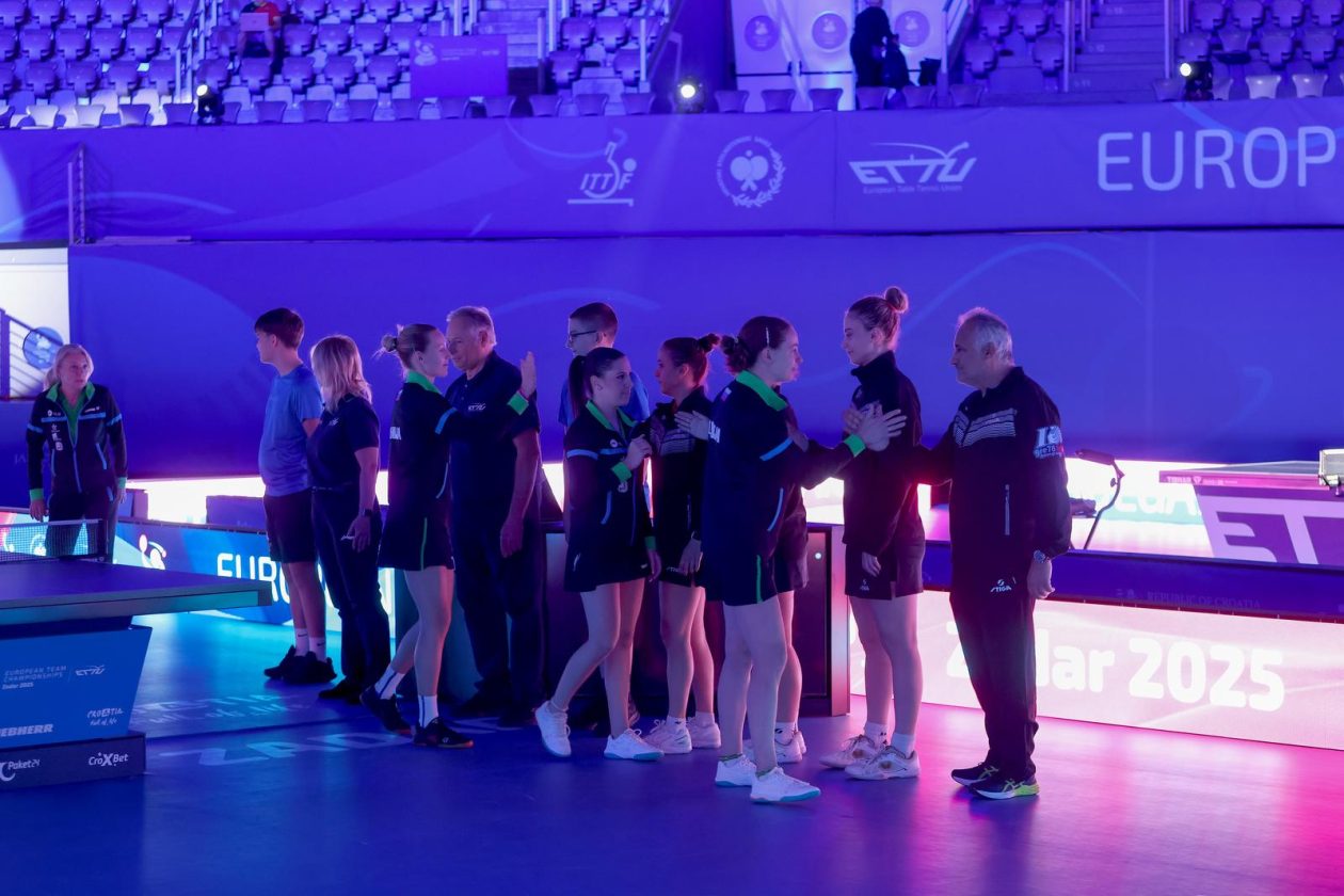 Europsko ekipno prvenstvo u stolnom tenisu: Grčka-Slovenija Europsko ekipno prvenstvo u stolnom tenisu: Grčka-Slovenija