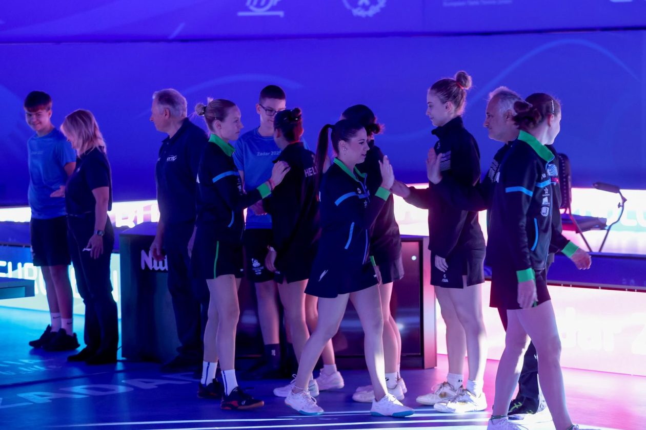 Europsko ekipno prvenstvo u stolnom tenisu: Grčka-Slovenija Europsko ekipno prvenstvo u stolnom tenisu: Grčka-Slovenija